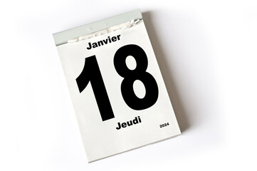 18. Janvier 2024