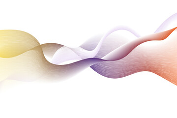 Abstract colorful swirl wave background. Dynamic pattern