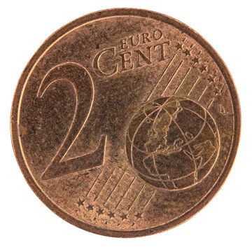pi&egrave;ce de 2 centimes d' euro