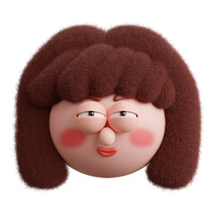 female character head