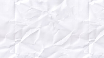 White Texture Background. Crumpled paper.