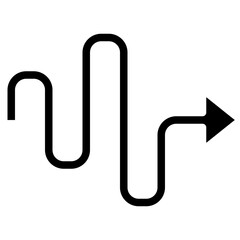 scribble right arrow