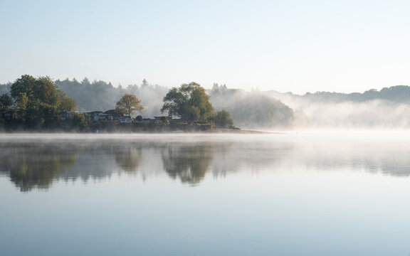 Bever lake, Bergisches Land, Germany