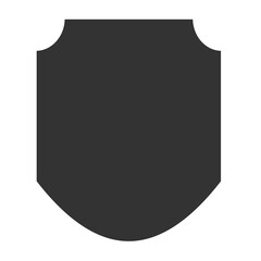 Shield symbol for protection concept.