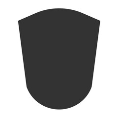 Shield symbol for protection concept.