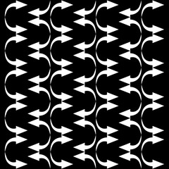 Abstract background vector with arrow pattern