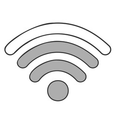 Wi fi connection signal. Free internet