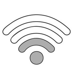 Wi fi connection signal. Free internet