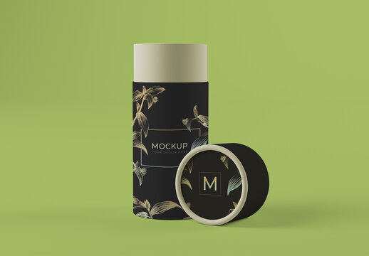 White Tube Mockup