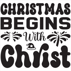 Christmas begins with Christ