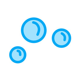 Doodle elements with colorful palette