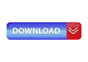 Download blue and red button with arrow icon