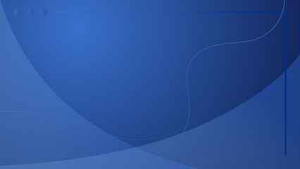 Abstract blue background with geometric memphis style