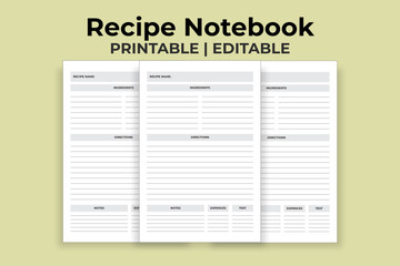 Recipe Notebook