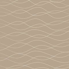 Seamless vector illustration pattern with hand drawn brush waves in pastel colors. Can be used for party, holiday, birthday, invitation design