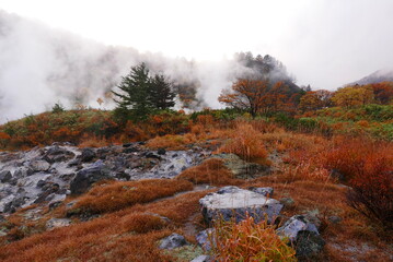 Tamagawa Hot Spring, Tamagawa onsen is a hot spring located in the city of Semboku, Akita in northern Japan.