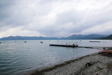 Lake Tazawa, Tazawa-ko is a caldera lake in the city of Semboku, Akita Prefecture, northern Japan.