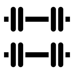 Fototapeta premium dumbbell icon