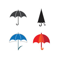 Fototapeta na wymiar umbrella logo vector