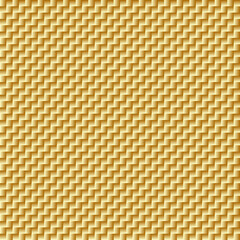 Golden grid background Seamless pattern Abstract 3D backdrop Golden mosaic vector illustration Wallpaper design