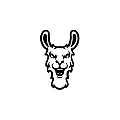Fototapeta na wymiar Llama Mascot
