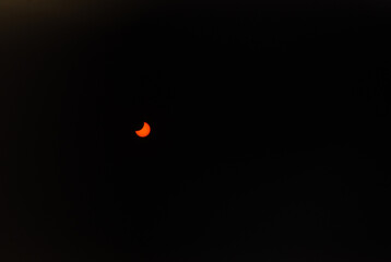 partial sun solar eclipse in 2022