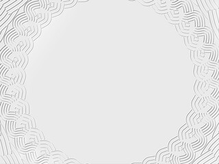 black and white frame