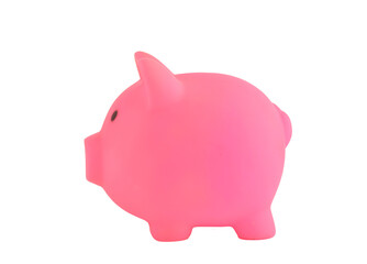 piggy bank isolated on white