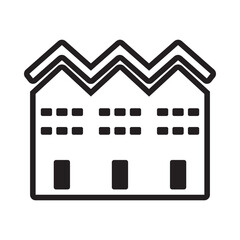 Outline Building Icon 15