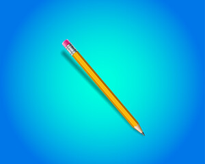 pencil vector for note education