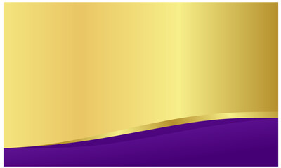 Stylish purple and gold background for presentations, banners, posters, business cards etc