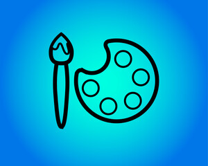 palitra vector paint art color 