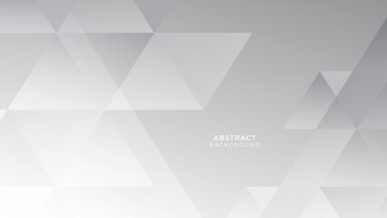 Abstract geometric background with grey and white color