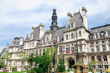 Hotel de Ville, Rathaus, Paris, Frankreich, Europa