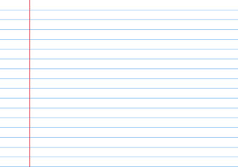  Lined notebook paper for background