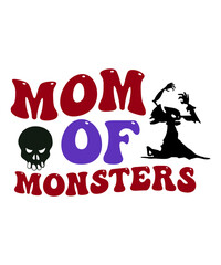 Obraz premium Retro Halloween Svg Bundle, Retro Witch svg, Retro Ghost svg, Retro Pumpkin svg,