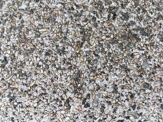 close up of dirty small stone texture