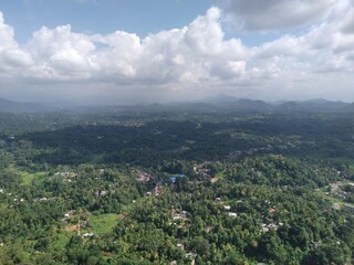 stunning view in greenly surround