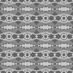 The geometric pattern is made into a fabric pattern.