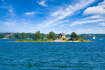Katajanokanluoto island in Helsinki, Finland