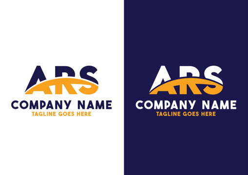 Letter ARS logo design vector template, ARS logo