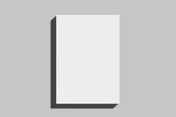 Book Cover Blank Mockup