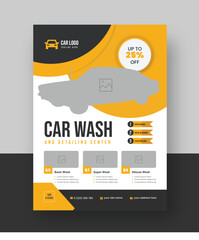Car washing service flyer, Rent Business Flyer, Car Wash Flyer, Car wash promotion offer