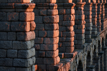 Spain, Castile and Leon, Segovia, Aqueduct of Segovia