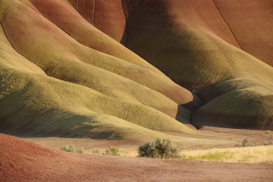 Painted Hills,John Day Fossil Beds National Monument,Oregon, USA