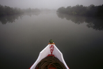 The Sundarban Nature Reserve, West Bengal, India.