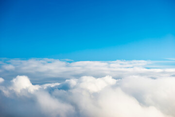 Cloudscape, view from above