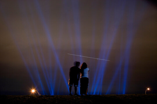 Tribute In Lights To 184 Killed At The Pentagon