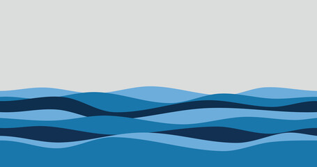 blue waves wave background