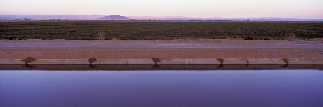 Imperial Valley, first major irrigation district in the western United States